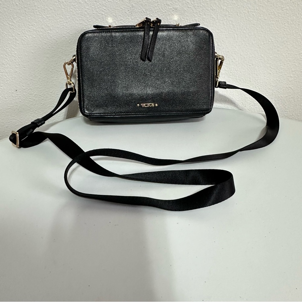 Tumi Elegant Black Crossbody Bag